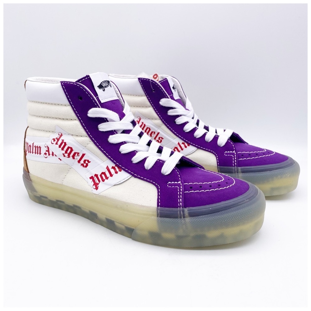 Vans Palm Angels Purple/Chipmunk SK8-Hi Reissue‎ Sneakers
